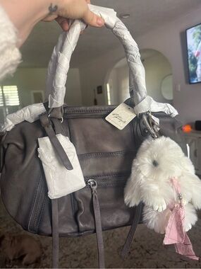 🩶 NWT SOLD OUT We The Free Baby Emerson Tote in Gravel Rock